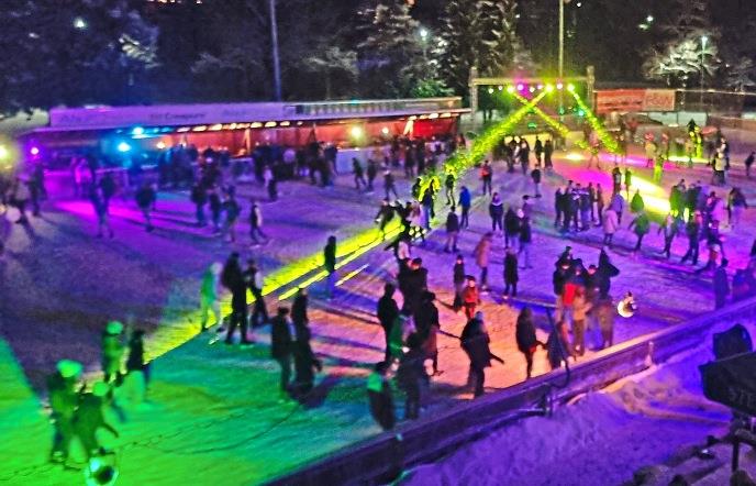 FZZ Trostberg Eisstadion Eisdisco