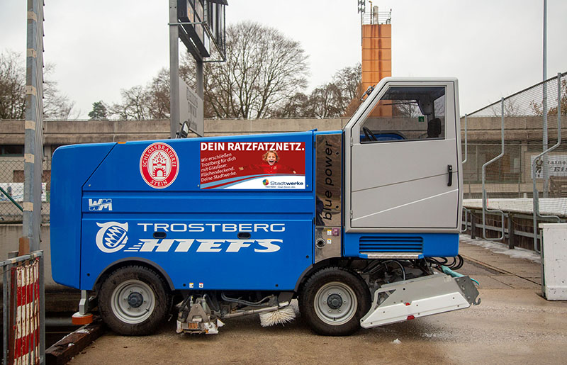 FZZ Trostberg Eisstadion Eishobel